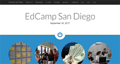 Desktop Screenshot of edcampsandiego.com